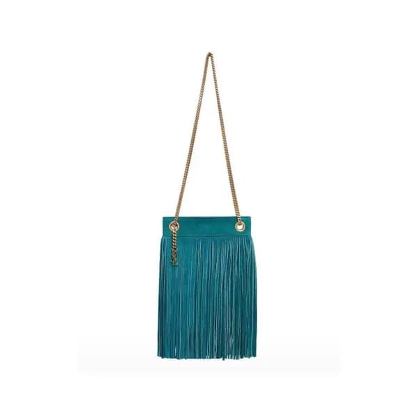 입생로랑 여성 블루 숄더백 - Saint Laurent Womens Blue Shoulde… - 1