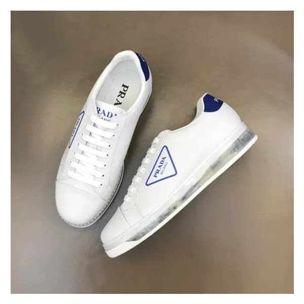 프라다 남성 블루 스니커즈 - Prada Mens Blue Sneakers - pr387x - 1