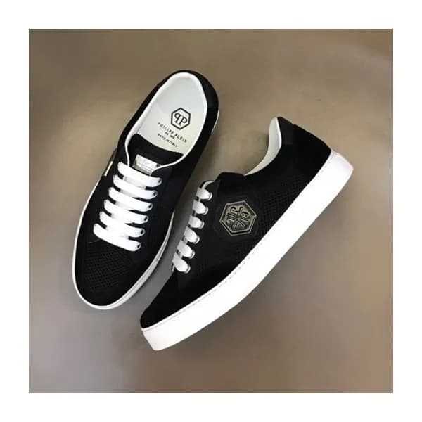 필립플레인 남성 모던 블랙 스니커즈 - Philipp Plein Mens Black Sne… - 1
