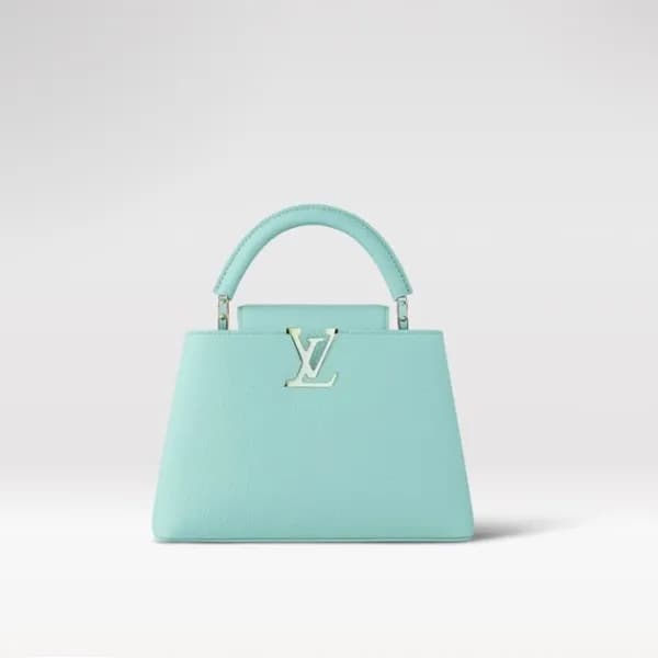 루이비통 여성 블루 미니 카푸신 - Louis vuitton Womens Blue Capu… - 1