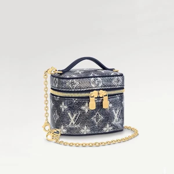 루이비통 여성 블루 베니티 - Louis vuitton Womens Blue Vanity … - 1