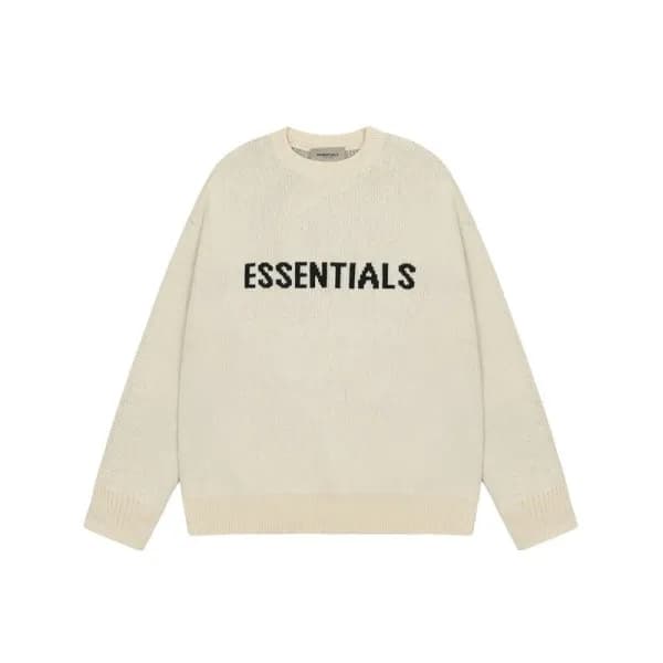 피어오브갓 남성 크루넥 아이보리 니트 - Fear of god Mens Ivory Knit… - 1