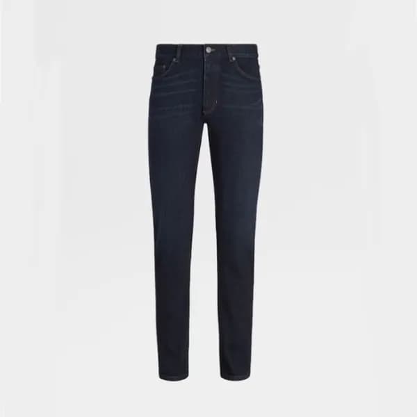 에르메네질도 제냐 남성 블루 청바지 - Ermenegildo Zegna Mens Blue… - 1