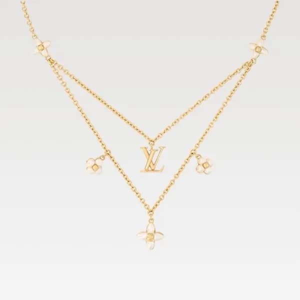 루이비통 여성 옐로우 골드 목걸이 - Louis vuitton Womens Yellow G… - 1
