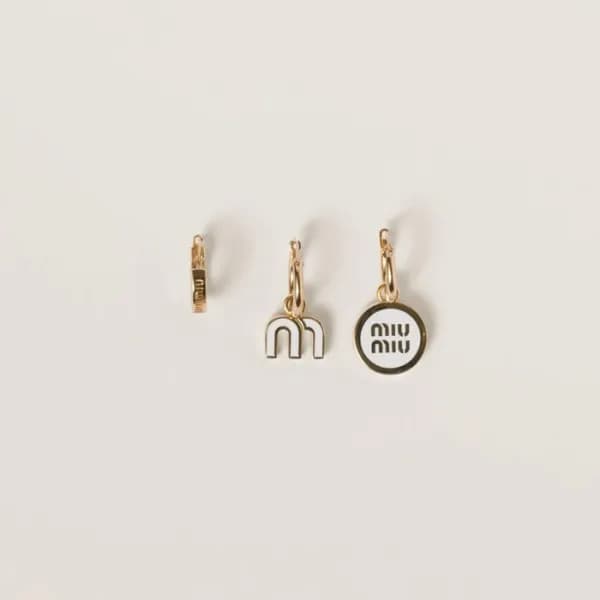 미우미우 여성 골드 이어링 - Miumiu Womens Gold Earring - acc1… - 1