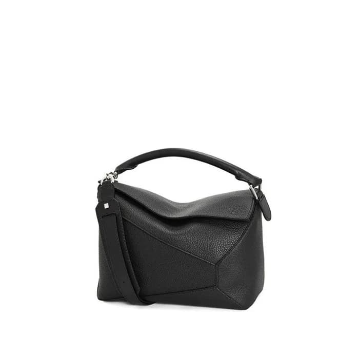 로에베 여성 블랙 라지 퍼즐백 - Loewe Womens Black Puzzle Large… - 1