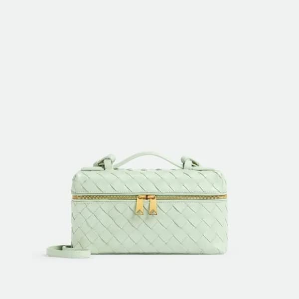 보테가베네타 여성 민트 베니티 케이스 - Bottega Veneta Womens Vanit… - 1