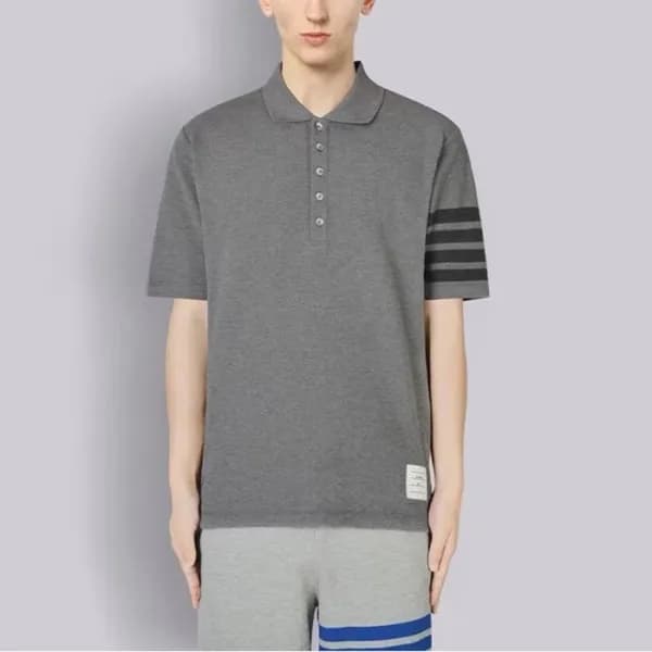 톰브라운 남성 폴로 반팔티 - Thom Browne Mens Polo Tshirts - t… - 1