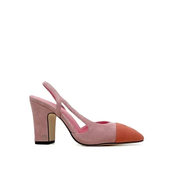 샤넬 여성 하이힐 슬링백 - Chanel Womens Pink Slingback - chs… - 1