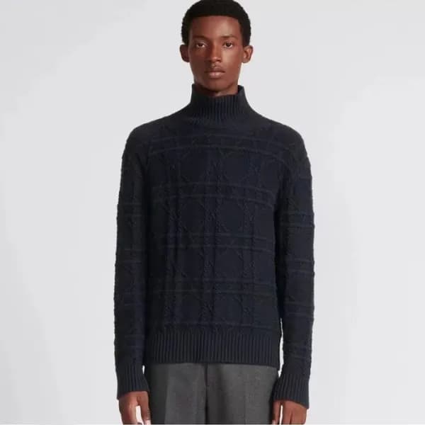 디올 남성 터틀넥 스웨터 - Dior Mens Tuttle-neck Knitwear - d… - 1