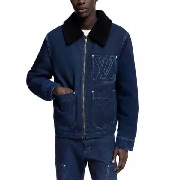 루이비통 남성 집업 재킷 - Louis vuitton Mens Zip-up Jacket -… - 1
