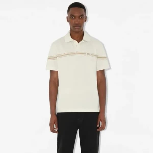 버버리 남성 폴로 반팔 티셔츠 - Burberry Mens Polo Tshirt - buc… - 1