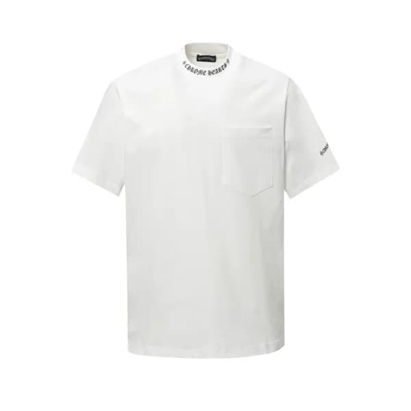 크롬하츠 남성 라운드 반팔티 - Chrom Hearts Mens Round Tshirt -… - 1