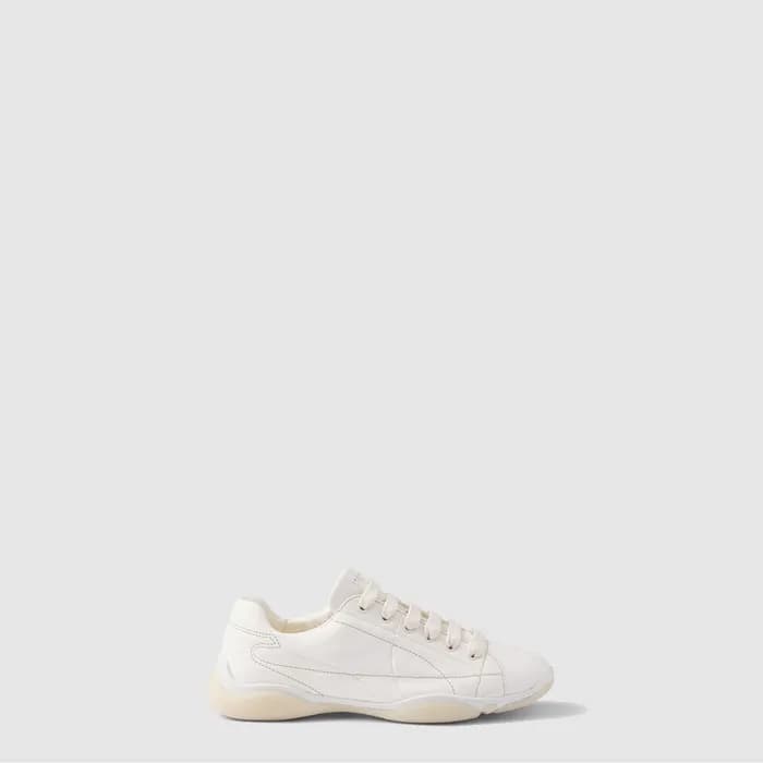 프라다 여성 나파 가죽 스니커즈 - Prada Womens Nappa Leather Sne… - 1