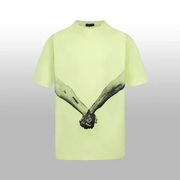 루이비통 남성 라운드 반팔티 - Louis vuitton Mens Round Tshirt … - 1