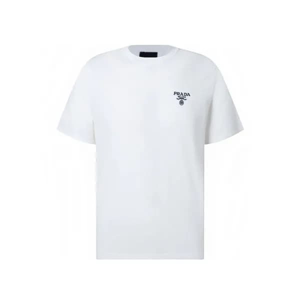 프라다 남성 라운드 반팔티 - Prada Mens Round Tshirt - prc7899… - 1