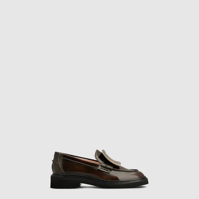 로저비비에 여성 비브 레인저 가죽 로퍼 - Roger Vivier Womens VIV Ra… - 1