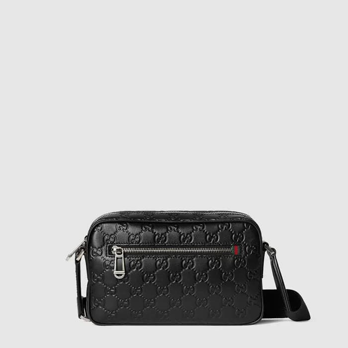 구찌 남성 GG 엠블럼 스몰 크로스백 - Gucci Mens GG Emblem Small … - 1