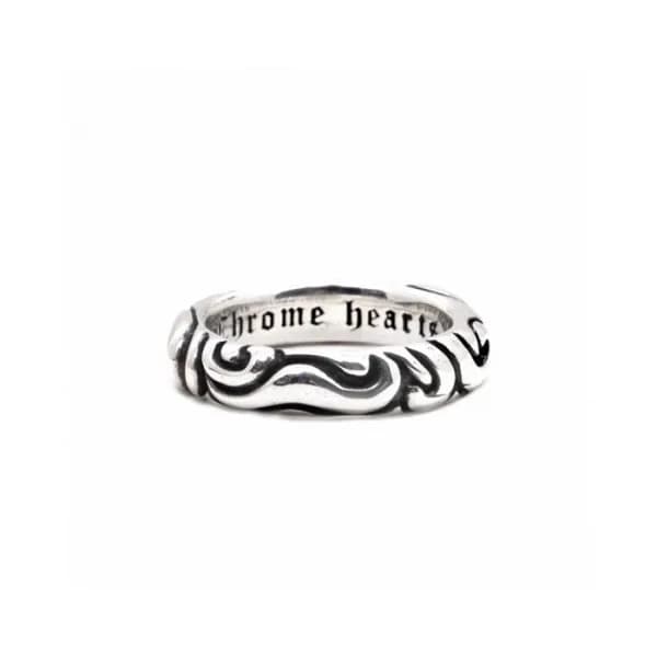 크롬하츠 남/녀 실버 반지 - Chrome Hearts Unisex Silver Ring … - 1