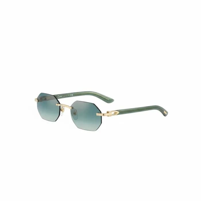 까르띠에 남성 프리미엄 메탈 프레임 선글라스 - Cartier Mens Premium Me… - 1