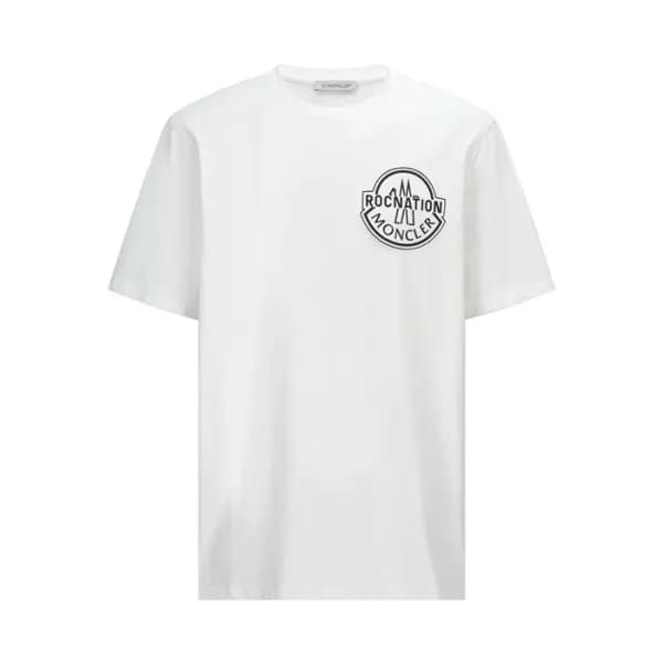 몽클레어 남성 라운드 반팔 티셔츠 - Moncler Mens Round Tshirt - m… - 1