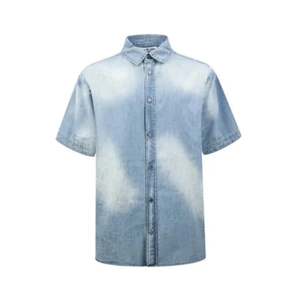 아크네 남성 클래식 반팔 셔츠 - Acne Studios Mens Classic Shirt… - 1