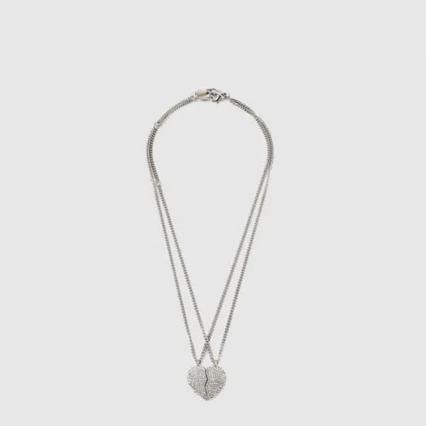 발렌시아가 남성 러블리록 더블 네크리스 - Balenciaga Mens Lovely Roc… - 1