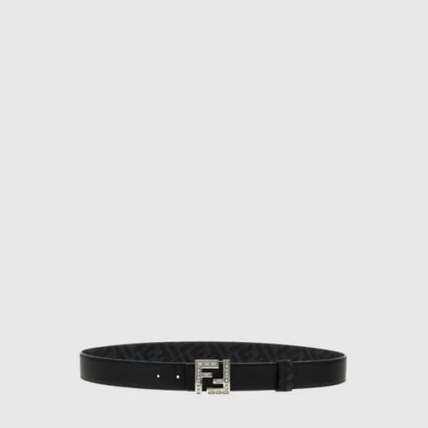 펜디 남성 FF 리버서블 벨트 - Fendi Mens FF Reversible Belt -… - 1