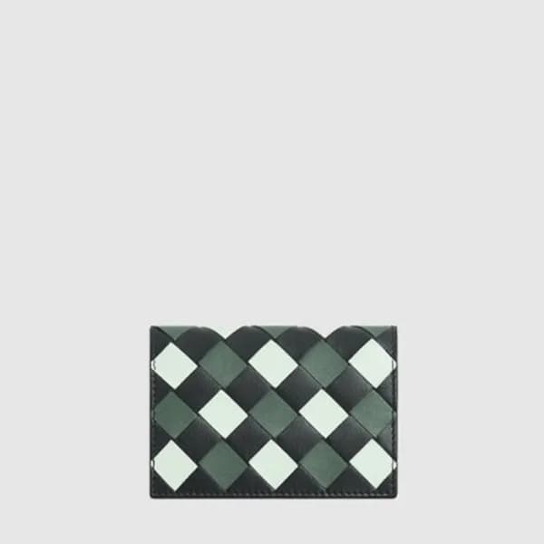 보테가 베네타 남성 인트레치아토 명함 케이스 - Bottega veneta Mens Int… - 1