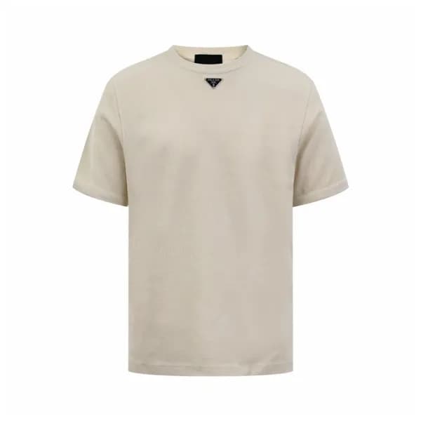 프라다 남성 라운드 반팔티 - Prada Mens Round Tshirt - prc1518… - 1