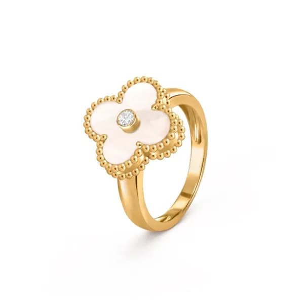 반클리프 아펠 여성 빈티지 알함브라 링 - Van Cleef & Arpels Womens … - 1