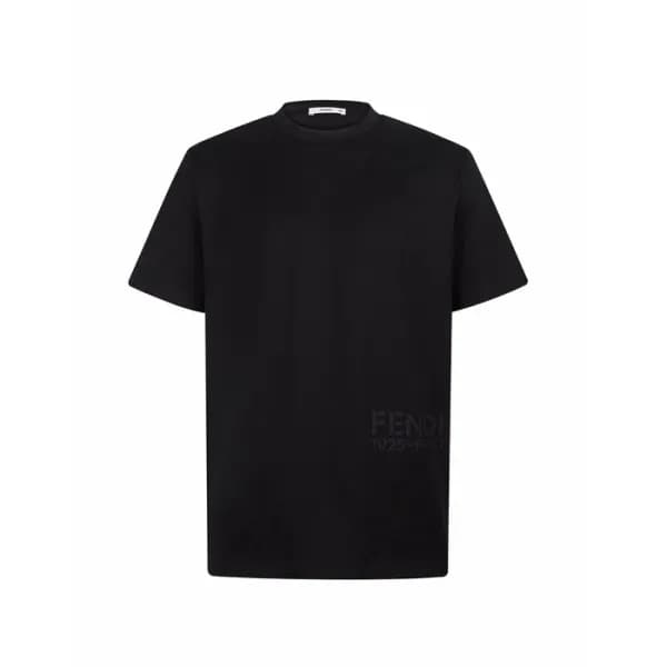 펜디 남성 라운드 반팔 티셔츠 - Fendi Mens Round Tshirt - fec16624x - 1