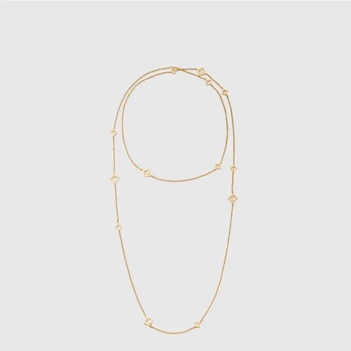 펜디 여성 포에버 펜디 네크리스 - Fendi Womens Forever Fendi Necklace - acc10083x - 1