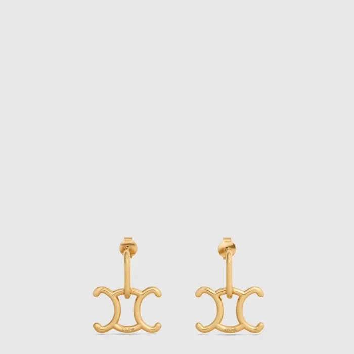 셀린느 여성 트리옹프 락 이어링 - Celine Womens Triomphe Lock Earring - acc10604x - 1