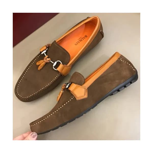 BALMAIN 2018 MENS LEATHER LOAFER - 발망 남성 레더 로퍼 BA… - 1