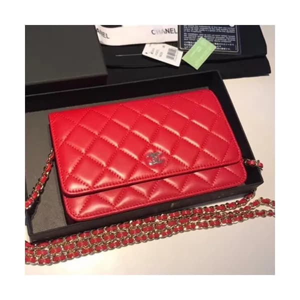 Chanel WOC Chain Cross Bag,19CM - 샤넬 WOC 체인 크로스백,C… - 1