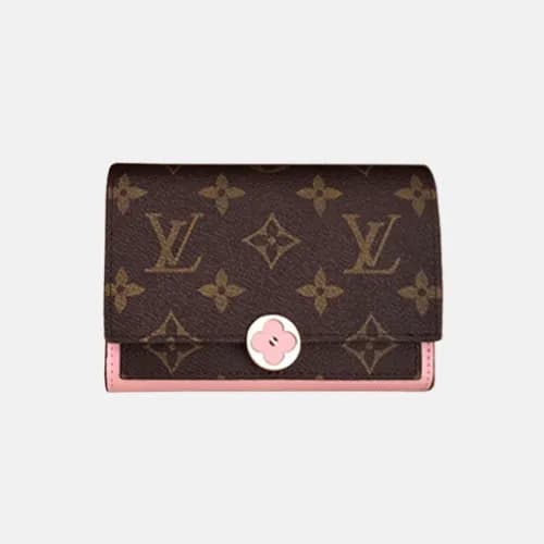 Louis Vuitton 2018 Ladies Monogram Flore Compact W… - 1