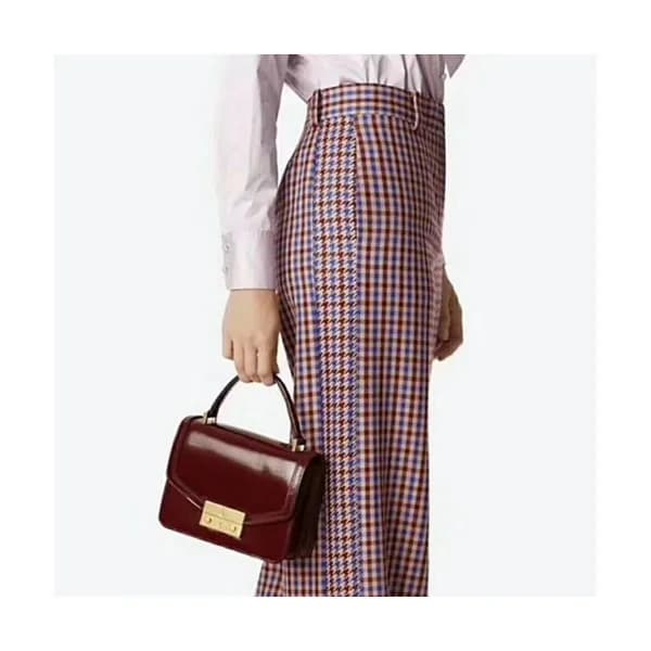 Tory Burch Leather Juliette Top-Handle Satchel Tot… - 1