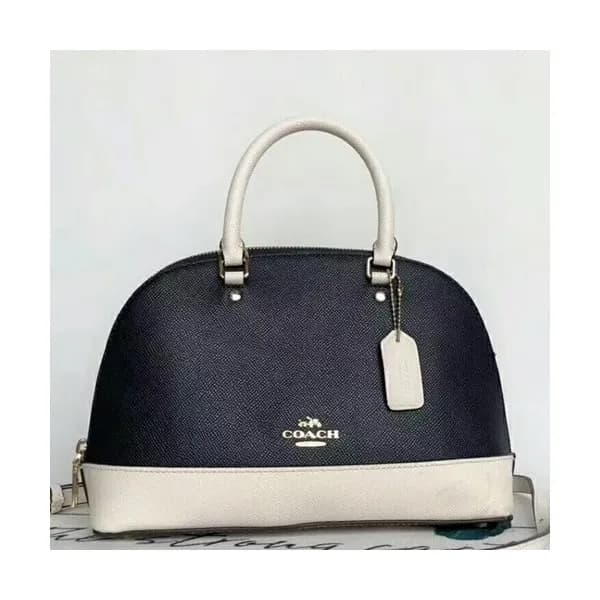 Coach Leather Tote Shoulder Bag,25cm - 코치 레더 토트 숄더… - 1