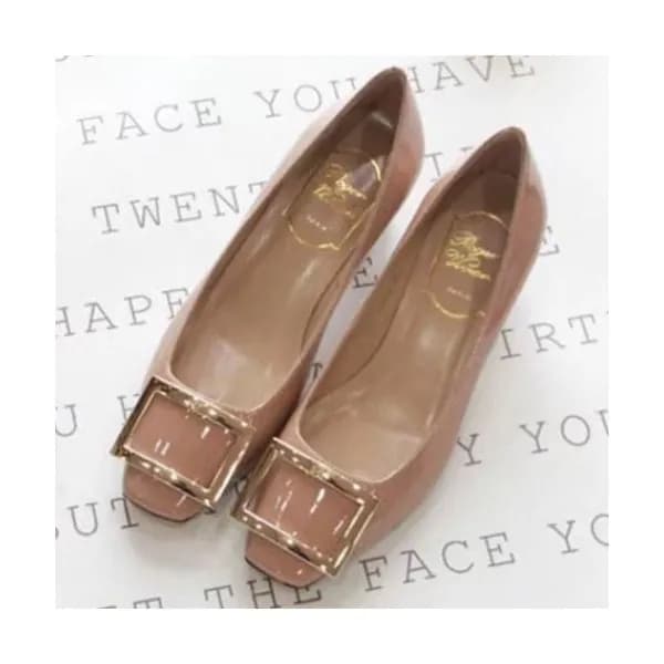 Roger Vivier 2019 Ladies Belle Patent-leather Cour… - 1