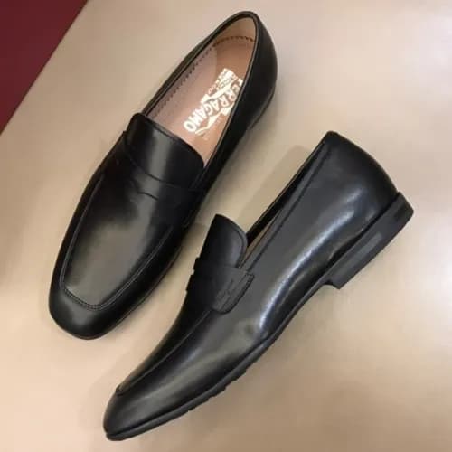 Ferragamo 2018 Mens Leather Penny Loafer - 페라가모 남성… - 1
