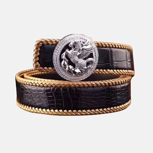 Stefano Ricci 2019 Mens Handi Craft Snake Leather … - 1