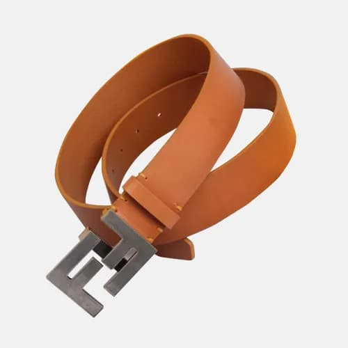Fendi 2019 Mens Baguette Double "F" Antique Buckle… - 1