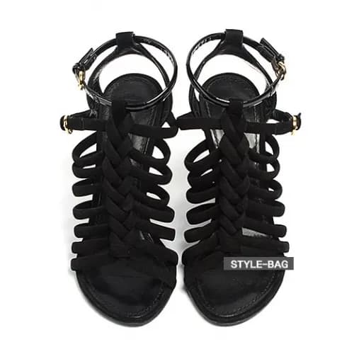 Louis Vuitton 2019 Womens Suede Wedge Sandals - 루이… - 1