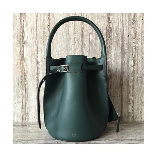 Celine 2019 Leather Bigbag Bucket Tote Bag,30CM - … - 1