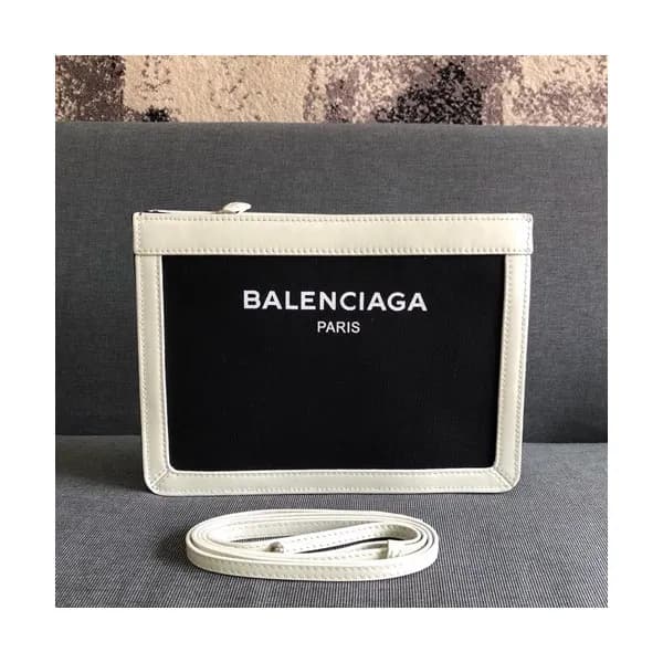 Balenciaga Canvas Clutch Shoulder Bag,26CM - 발렌시아가… - 1