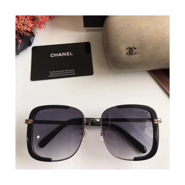 Chanel 2019 Mm/Wm Trendy CC Logo Metal Frame Sungl… - 1