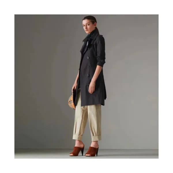 Burberry 2019 Womens Classic Heritage Trench Coat … - 1