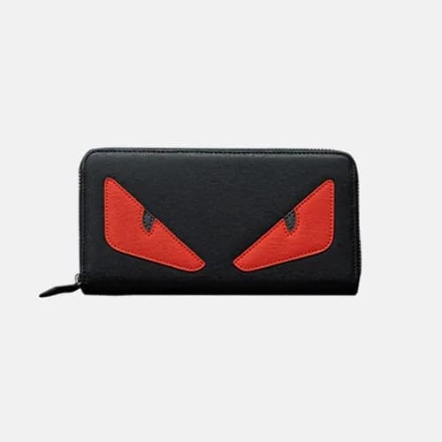 Fendi 2019 Leather Zip Round Wallet - 펜디 남여공용 레더 지… - 1