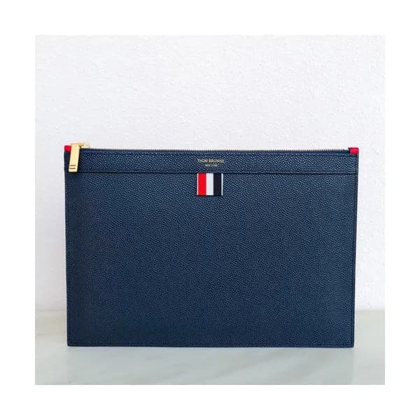 Thom Browne 2019 Leather Clutch Bag ,30cm - 톰브라운 2… - 1